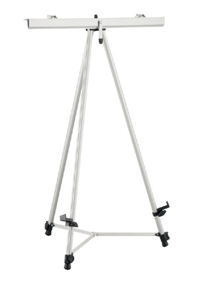 easel with t-bar
