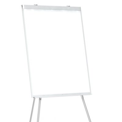 easel with marker board and t-bar